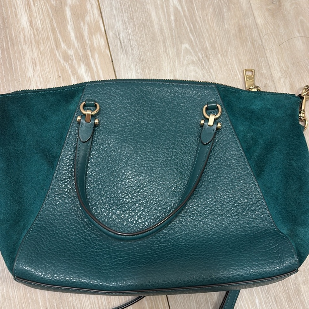 Coach Teal Crossbody Bag - Picture 4 of 5